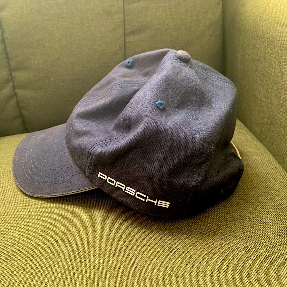 Dark blue Porsche baseball cap hat